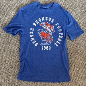 Denver Broncos Football Soft T-Shirt - Small